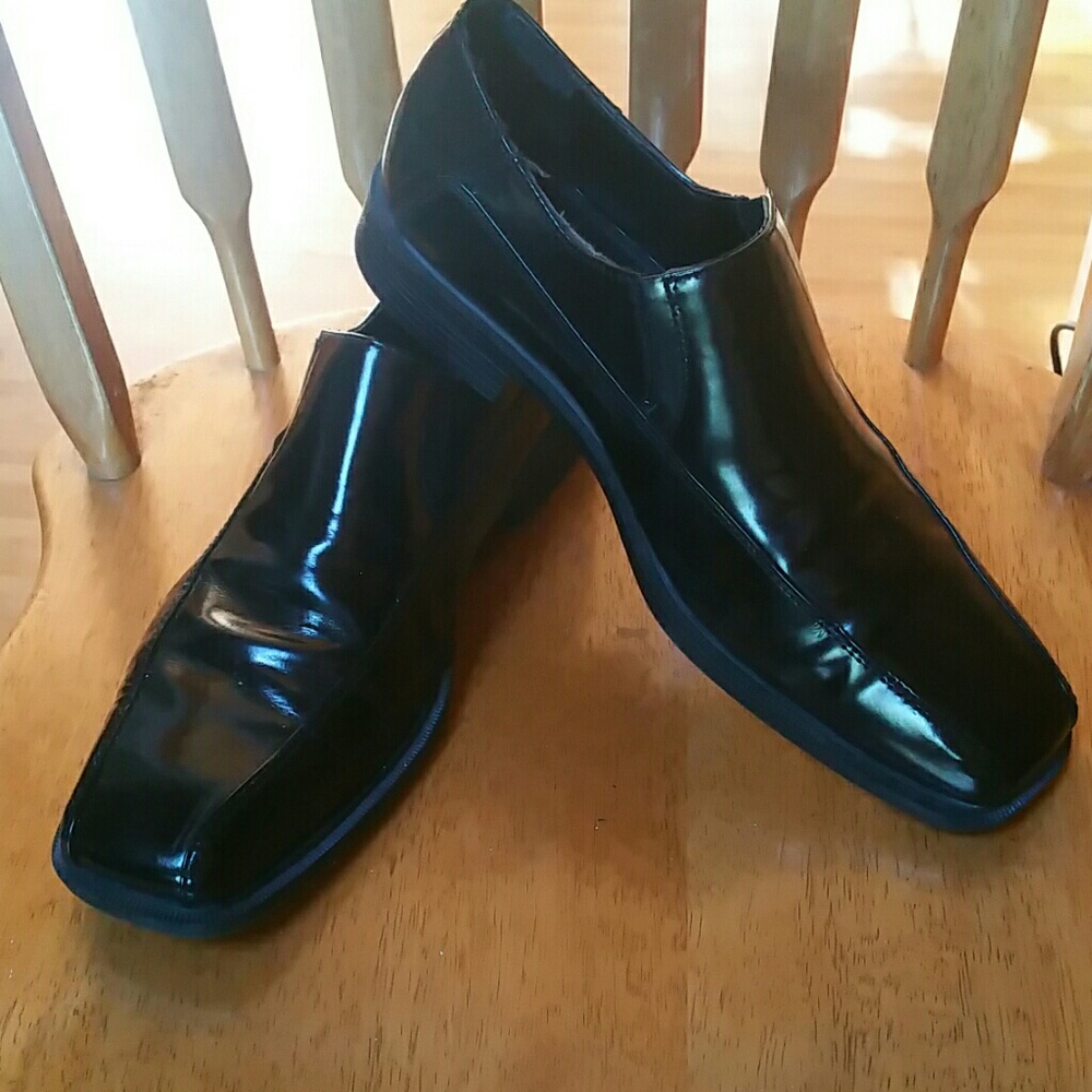 Calvin Klein Fane Box Leather Shoes